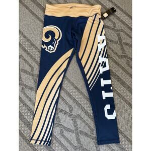 LA Rams Women's Leggings Size S NWT